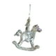 thumbnail image 3 of Adornos Navideños Acrílicos Transparentes Para árbol De Navidad, Decoración Para Celebraciones En Casa, 1 Caballo Mecedor, 3 of 3