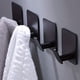 thumbnail image 4 of Maximize Your Space with 4pcs Stainless Steel Adhesive Hooks - Perfect for Hanging Clothes, Hats, Robes, Towels, and Coats in Your Bathroom or Kitchen, 4 of 4