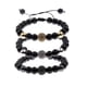 thumbnail image 4 of Stylish and Durable Copper Micro-set Zircon Bracelet with Adjustable Size and 10mm Round Ball Balls - Perfect for Couples, 4 of 5