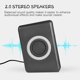 thumbnail image 2 of Altavoces para ordenador RECCAZR Surround Sound 2.0CH USB Gray, 2 of 8