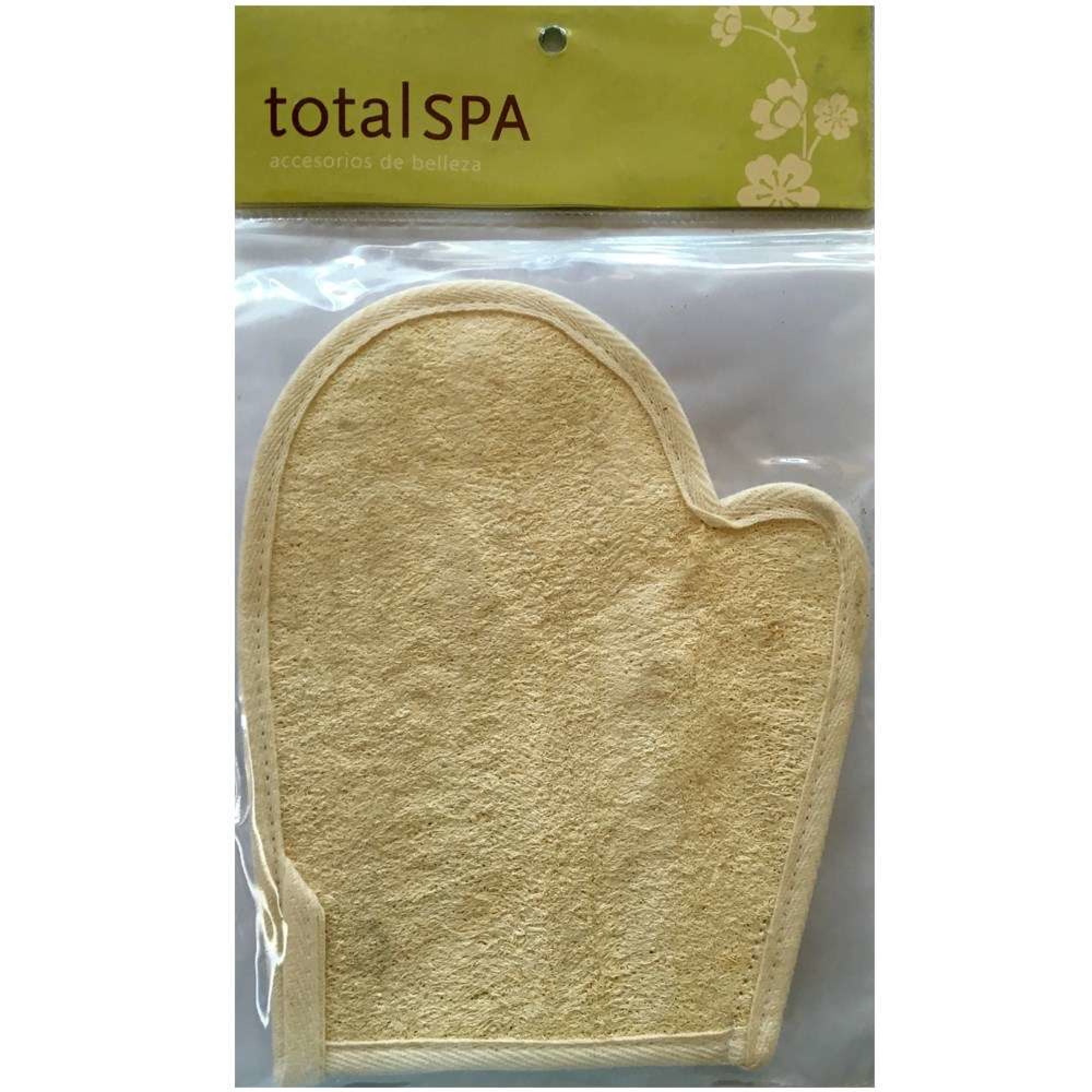 Guante Lufa Con Dedo Total Spa