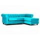thumbnail image 1 of Sofá Seccional Design Chesterfield Derecho 3 Cuerpos Felpa, 1 of 2