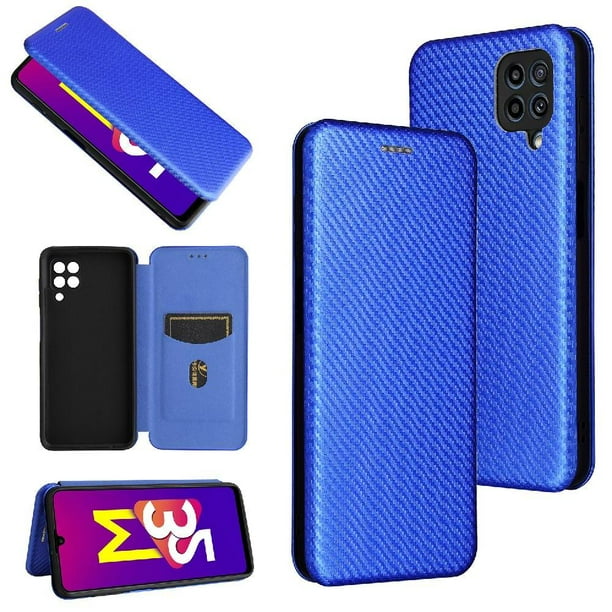 Funda Flip para FOXDOCK Samsung Galaxy M32 - Funda magnética de negocios, funda protectora delgada