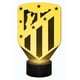 thumbnail image 2 of Lampara Ilusion 3D Atletico de Madrid de 7 colores, Base touch, 2 of 6