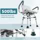 thumbnail image 3 of Silla de ducha giratoria Aidwaygo ajustable 40x62 cm 227 kg, 3 of 8