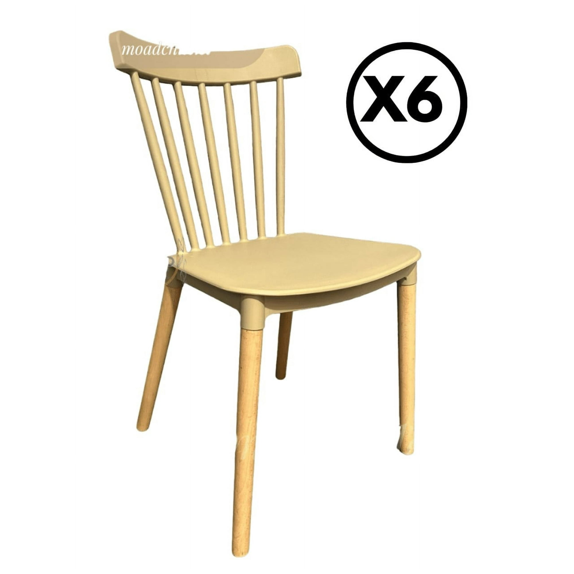 Moadchile - Pack 6 Sillas Windsor Beige