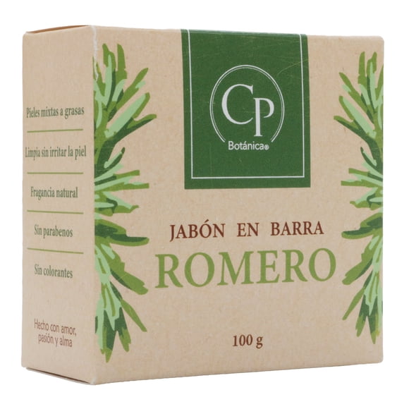 Jabón en barra de Romero 100 g - CP Botanica