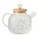 thumbnail image 1 of Jarra de Vidrio 1 Litro Tapa Bambu Jugos Refrescos Menaje, 1 of 2