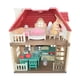 thumbnail image 1 of Casa de muñecas OLEOCA Cabaña Familiar de 2 pisos con comedor, 3+ años, 1 of 5