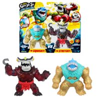 Paquete De Figuras Heroes Of Goo Jit Zu Deep Goo Sea Tidal Smash Vs Hammerhook