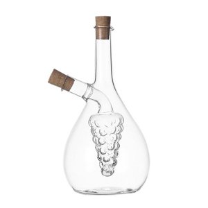 Bothyi - Dispensador De Aceite Botella Glass Kitchenware Dispenser Botella Botella De Clúster De Uva