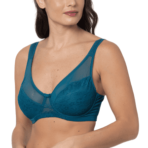 Lady Genny - Sosten Minimizer Microfibra Con Encaje