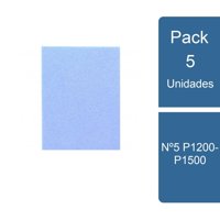Norton - Pack 5 Esponja Abrasiva Nº5 P1200-P1500