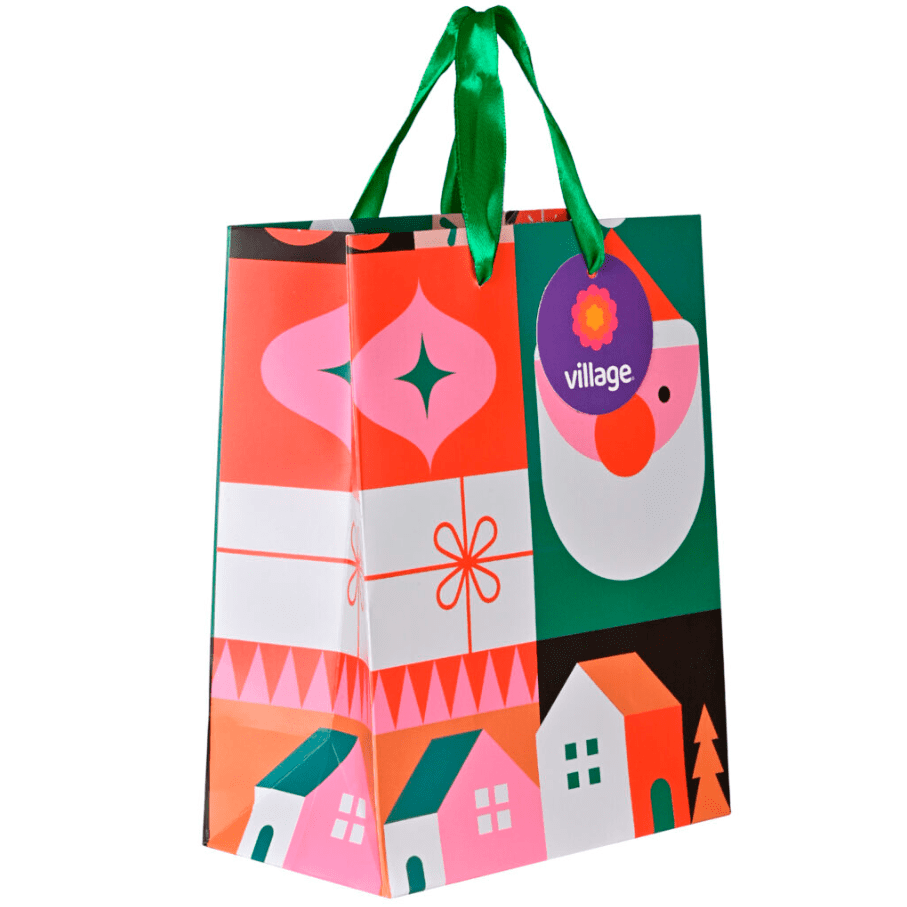 Torre - Bolsa De Regalo Navidad M Village