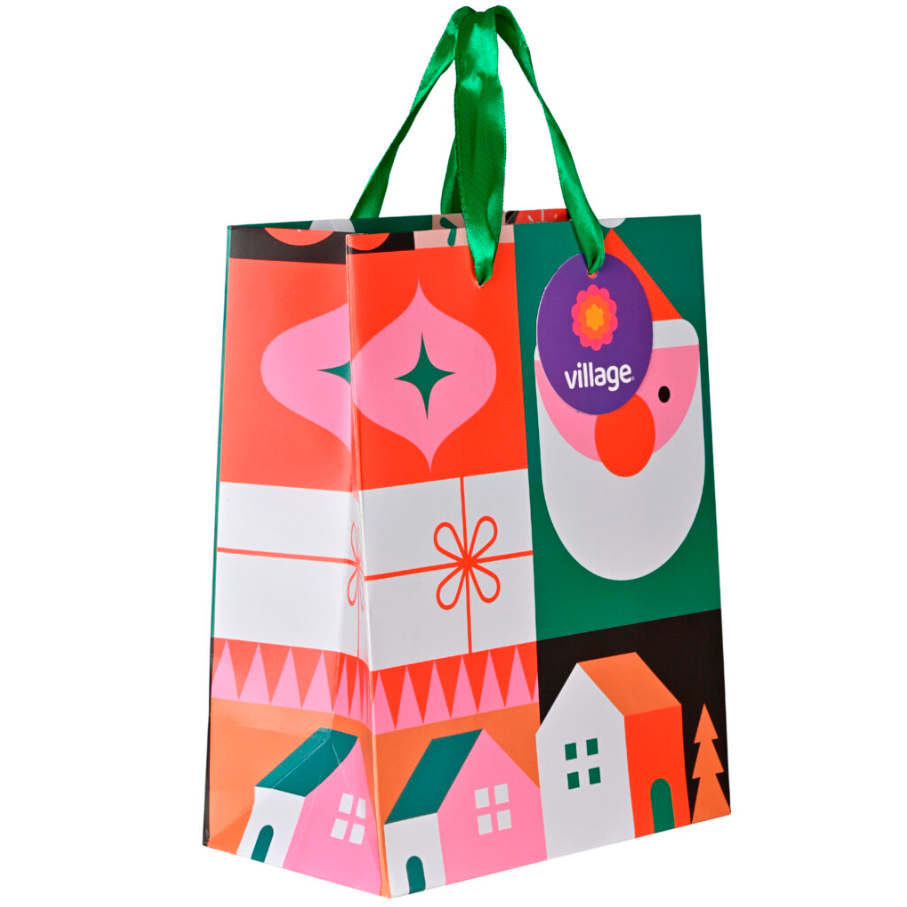 Torre - Bolsa De Regalo Navidad M Village