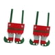 thumbnail image 1 of 2 Piezas De Bolsa De Regalo De Navidad, Pantalones De Elfo, Decoraciones Colgantes Para Casa De Campo, Color Rojo, 1 of 3