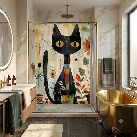 Cortina De Baño Con Forro 180x180 Cm Cb17
