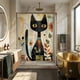 thumbnail image 1 of Cortina De Baño Con Forro 180x180 Cm Cb17, 1 of 4