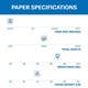 thumbnail image 2 of Impresora Paper Hammermill Premium, multiusos, 24 libras, 8,5 x 11, 2 of 8