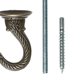 thumbnail image 3 of Gancho de almacenamiento OOK 50332 Jumbo de latón envejecido, 3 of 3