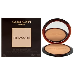 El Porcentaje De Polvo Bronceador De Forma Natural - Medio Cálido De Guerlain Para Mujeres - Polvo