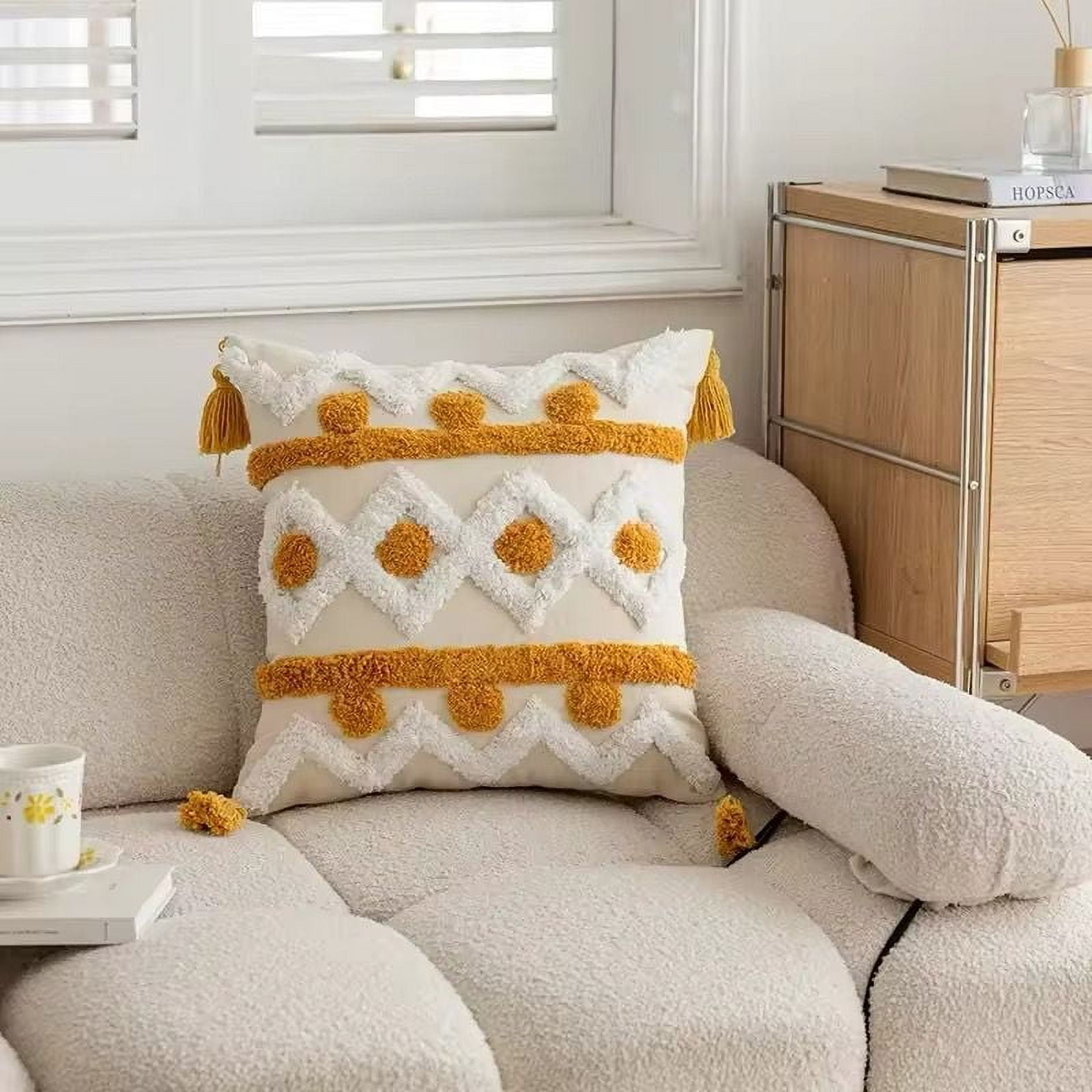 Genérico - Set 4 Funda Para Cojin Modelo Boho 45x45 B10