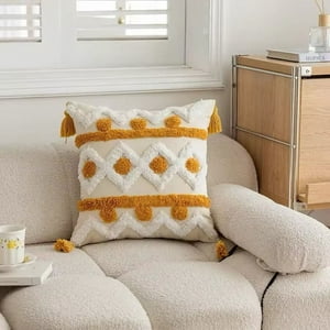 Genérico - Set 4 Funda Para Cojin Modelo Boho 45X45 B10