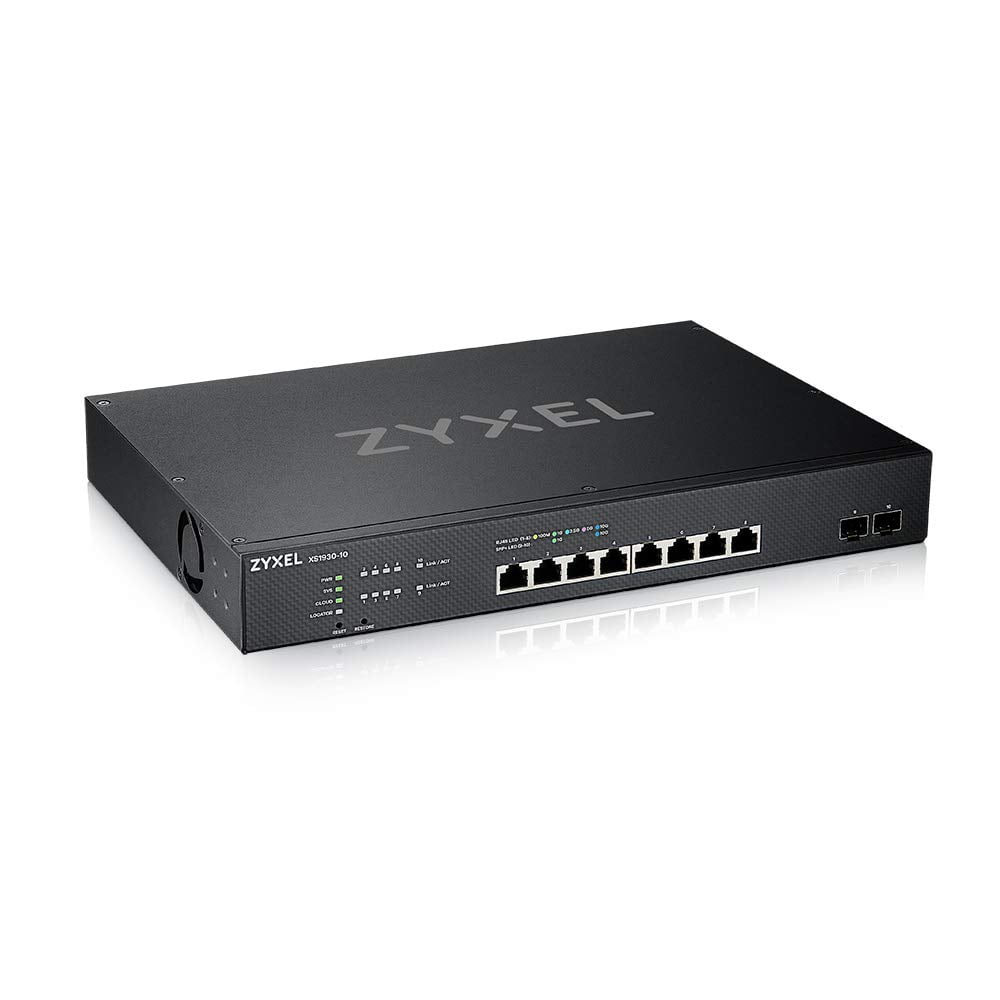 Switch Zyxel Xs1930-10 De 8 Puertos Gestionado Con Varios Gigabits