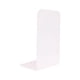 thumbnail image 4 of Sujetalibros Decorativos Organizador Resistente Soporte Para Libros Para Estantes Escritorio Oficina Blanco Puro, 4 of 5