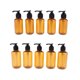 thumbnail image 2 of 10 piezas vacías de champú lociones contenedores recargables lavado corporal botellas 100 / 200ml, 2 of 5