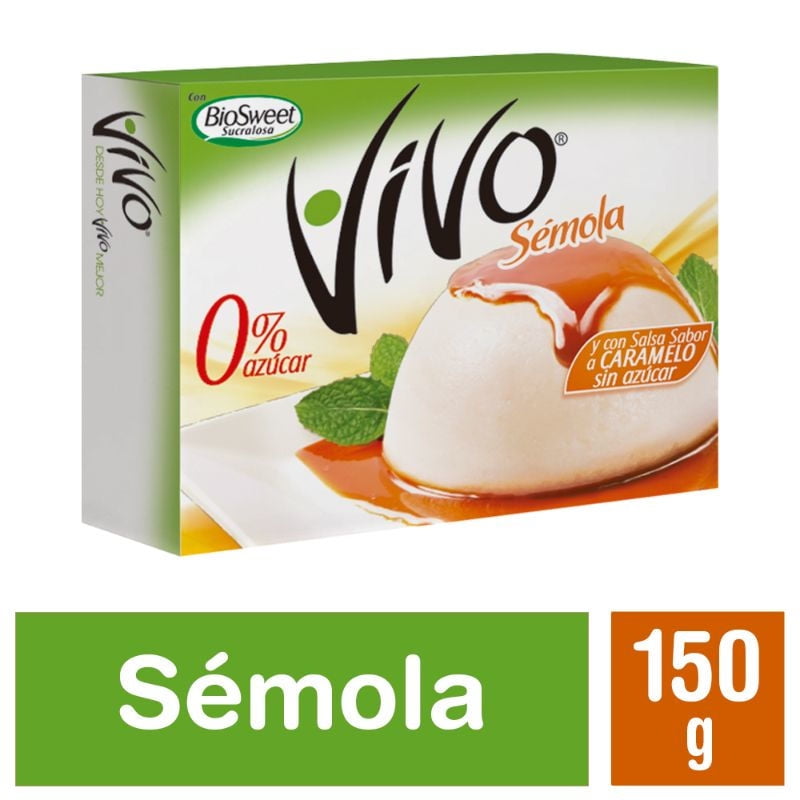 Sémola Con Caramelo 150 g Vivo