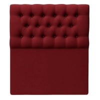 Ethan Desing - Respaldo De Cama 1 Plazas Burdeo Capitone