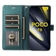 thumbnail image 3 of FOXDOCK Funda tipo Cartera para Xiaomi POCO F6 5G – Cubierta de Cuero PU con Múltiples Ranuras, Bolsillo para Efectivo y Correa de Muñeca, 3 of 6