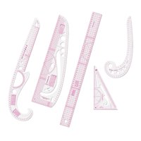 Bothyi - Regla Curva Francesa, Herramientas De Costura A Medida Para Creadores De Patrones, Diseñadores Principiantes, 5 Uds.