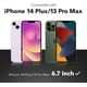 thumbnail image 2 of Protector de pantalla ZAGG InvisibleShield Glass+ para iPhone 14/13, 2 of 6