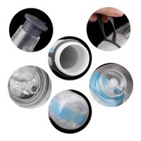 West Biking - Caramagiola Doble Capa Con Válvula Pull Up Y Spray 500 Ml Multicolor