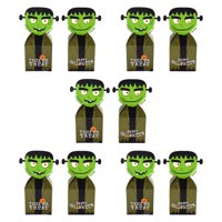 Bothyi - 10 Cajas De Dulces De Halloween, Cajas De Embalaje De Regalo, Cajas De Cartón Pequeñas Para Golosinas, Gigantes Verdes