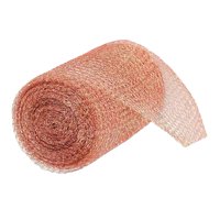 Magideal - Rollo De Malla De Cobre De Malla De Alambre De Cobre, Portátil, 3M, Artesanías Finas, Resistente A La Oxidación, Fácil De Cortar, Pantalla De Malla De