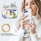 thumbnail image 2 of Estuche DHILKCY para AirPods Pro 3 con llavero de palmeras, 2 of 6