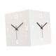 thumbnail image 2 of Reloj De Pared De Esquina De Doble Cara Moderno Silencioso Para Sala De Estar Restaurante Hogar, 2 of 5
