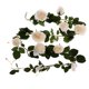 thumbnail image 2 of 180cm grandes flores artificiales de seda rosa decoración de la fiesta de boda blanco, 2 of 3
