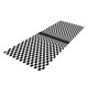 thumbnail image 2 of Alfombra De Cocina Lavable Antideslizante Suave Alfombra Para Dormitorio Cocina Al Aire Libre Negro Blanco 40 Cm X 120 Cm, 2 of 5