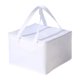 thumbnail image 1 of Bolsa Térmica Bolsa De Picnic Caja De Almuerzo Aislada Para Transporte De Alimentos Catering A Domicilio Blanco, 1 of 3