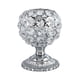 thumbnail image 1 of Soporte De Vela De Cristal De Tealight Tabla De Candelabros SilverPiece Silver 8x8x10cm, 1 of 5