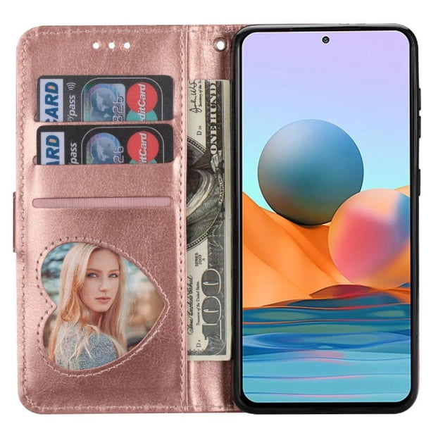 Funda para FOXDOCK Elegante funda Xiaomi Redmi Note 13 Pro 5G Glitter con cremallera-Ideal para el uso diario