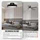 thumbnail image 2 of Ventilador de techo sin aspas Klmeiday 51 cm negro con control remoto y luces, 2 of 7