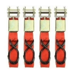 Genérico - Cinta De Amarrar Carga O Correa Tensora De Carga 4 Pcs