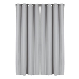 Clems - Pack 2 Cortina Tradicional 100% Blackout Marfil
