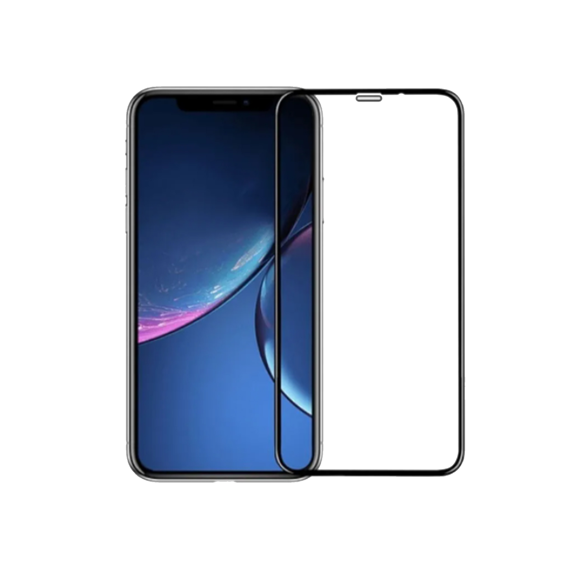 Genérico - Lamina De Vidrio Completa Curva Para Iphone 11 Pro / X / Xs