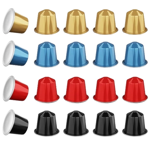 Paquete variado de cápsulas de espresso compatible con máquinas Nespresso Original Line, 40 unidades
